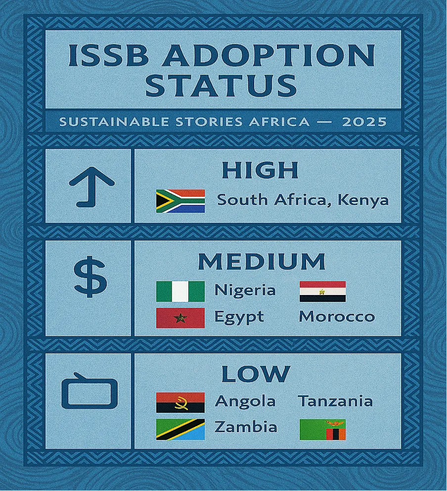 Infographic: ESG Integration Adoption Levels (Africa vs Global)