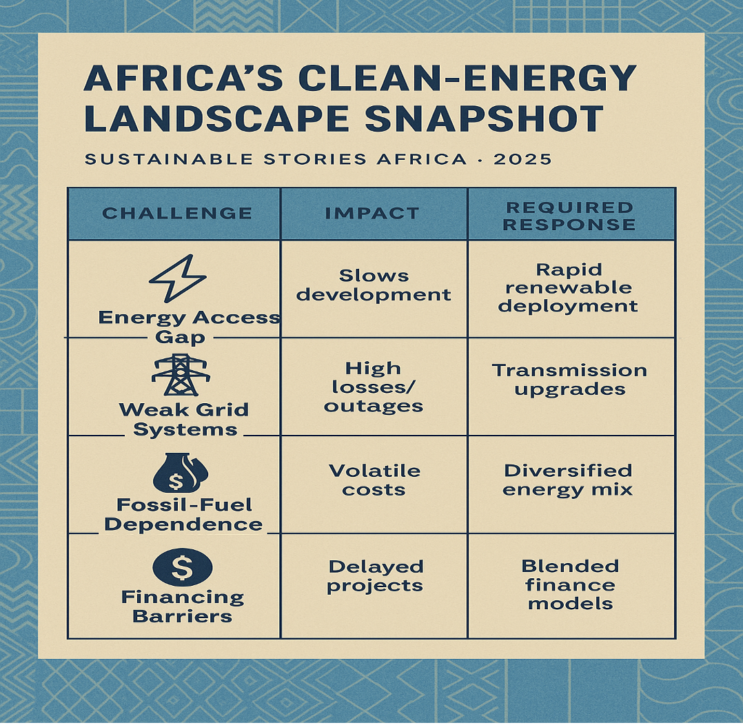 Infographic: Africa's Clean-Energy Landscape Snapshot