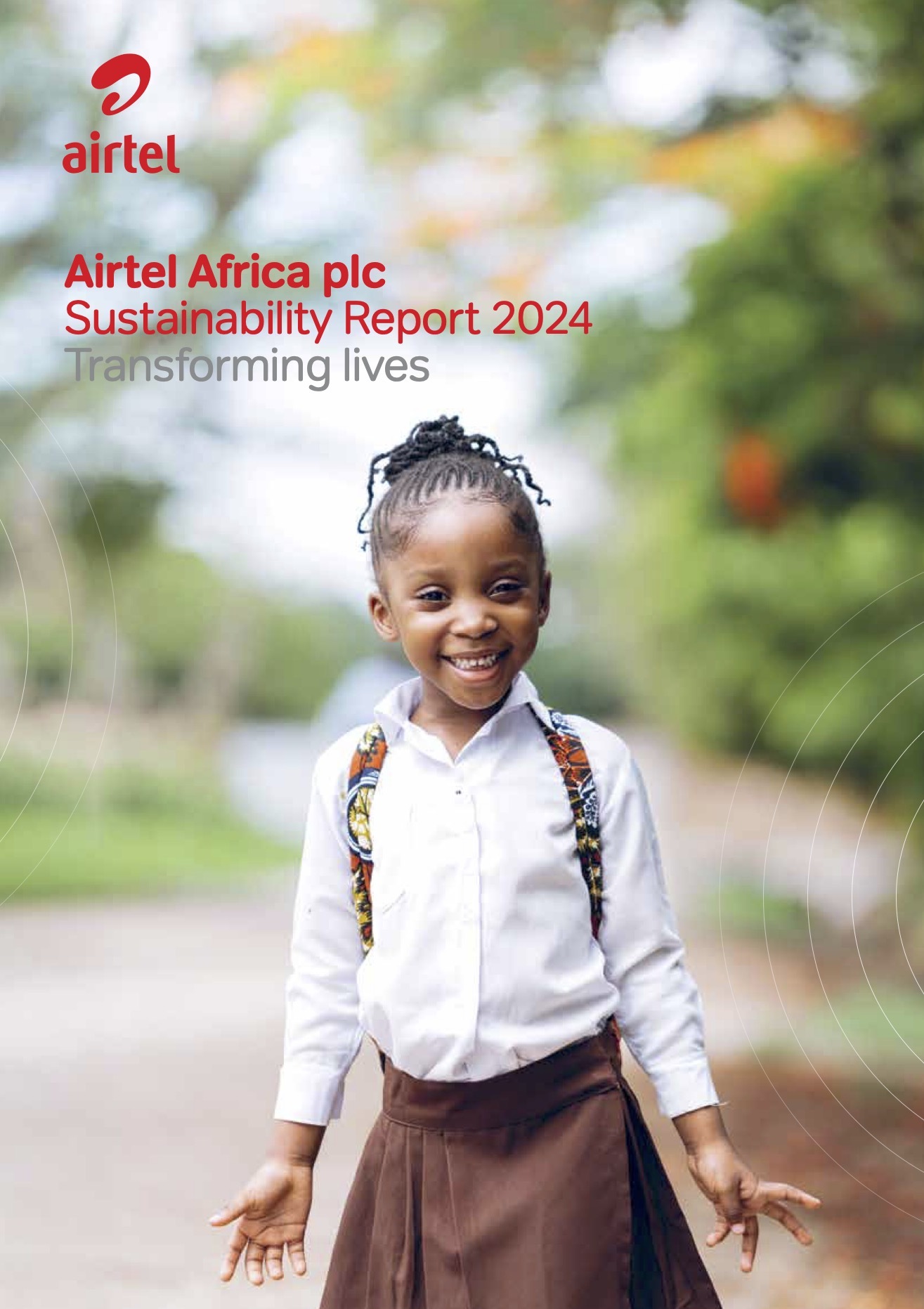 Airtel Sustainability Report 2024 cover