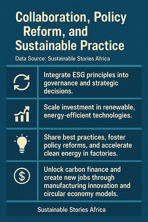 Infographic: Collaboration, Policy Reform, and Sustainable Practice