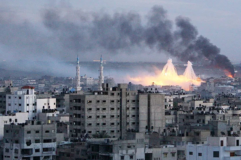 Two weeks of war, five million tonnes of carbon: why conflict emissions now matter