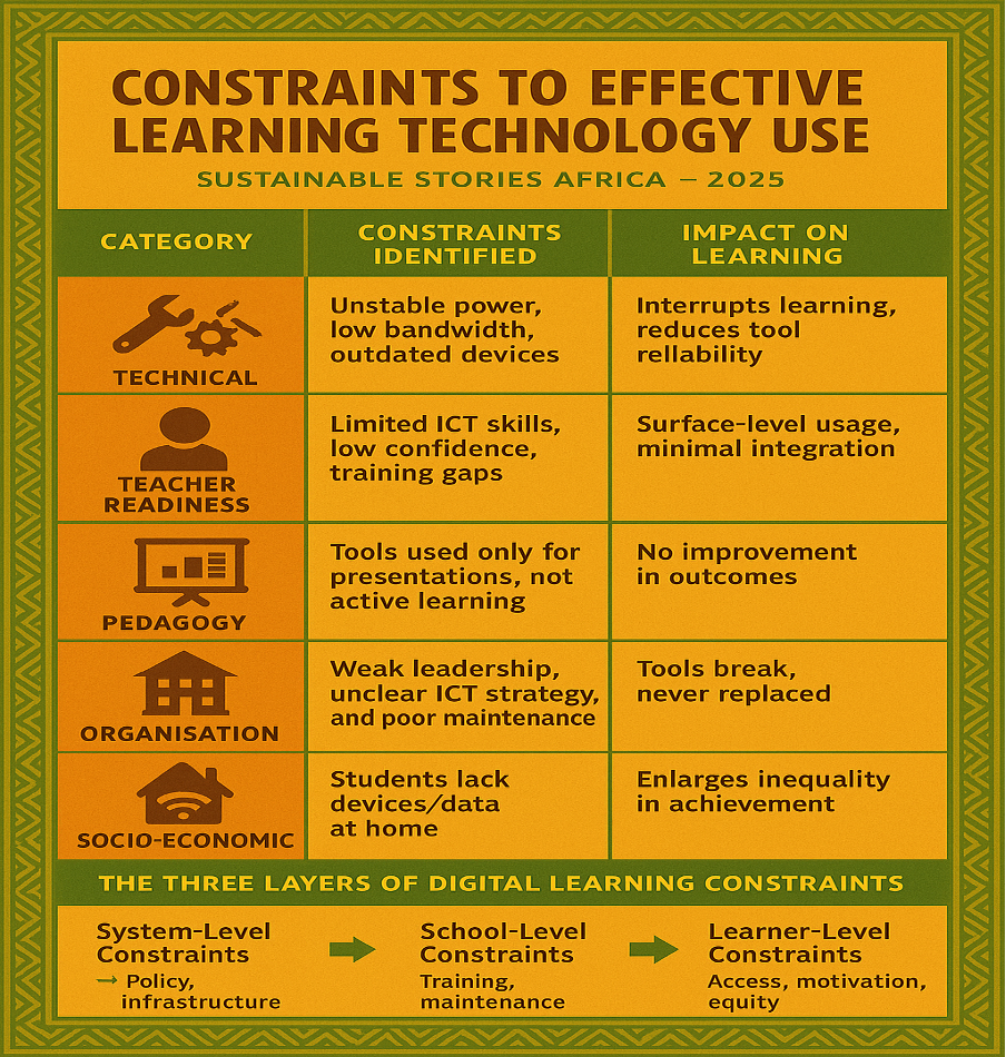 Infographic: Constraints to Effective Learning Technology Use