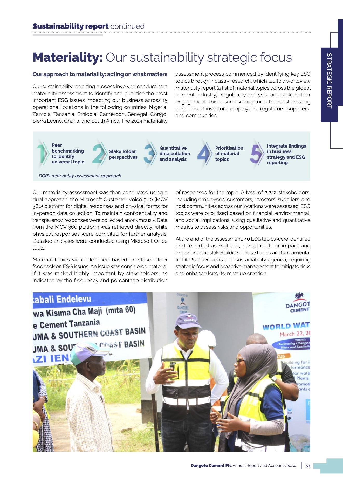 Dangote Cement 2024 Sustainability Report 5