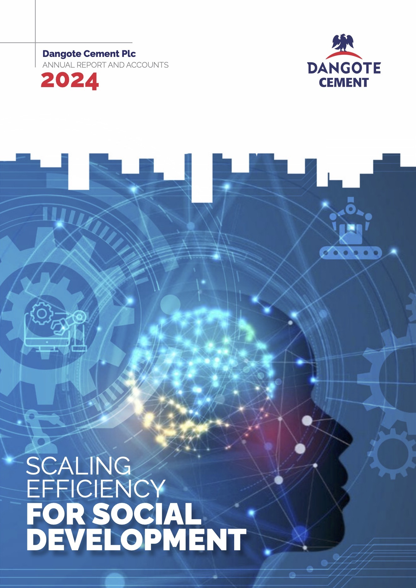 Dangote Cement 2024 Sustainability Report Cover