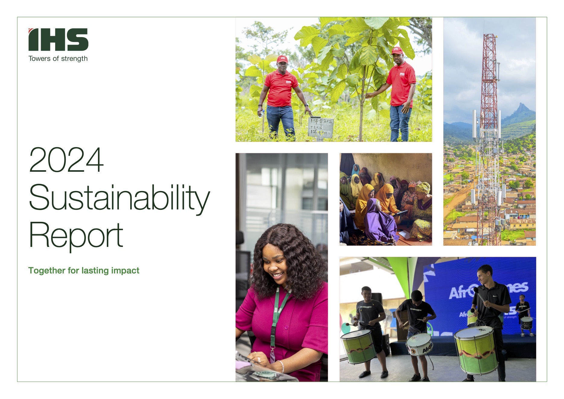 IHS 2024 Sustainability Report Cover