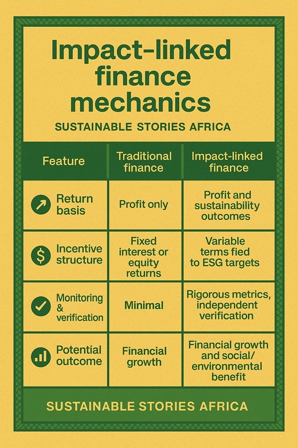 Infographic: Impact-linked finance mechanics
