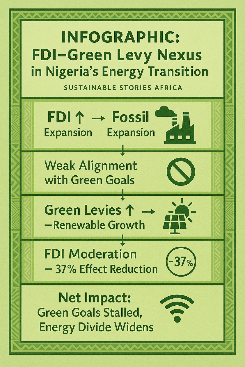 Infographic: FDI–Green Levy Nexus in Nigeria’s Energy Transition