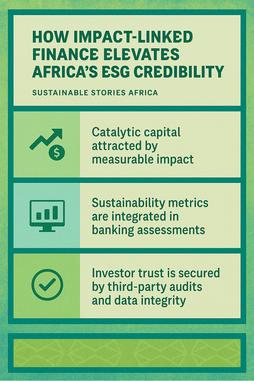 Infographic: How Impact-Linked Finance Elevates Africa’s ESG Credibility