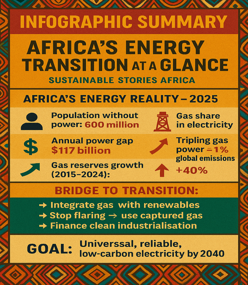 Infographic Summary: Africa's Energy Transition at a Glance