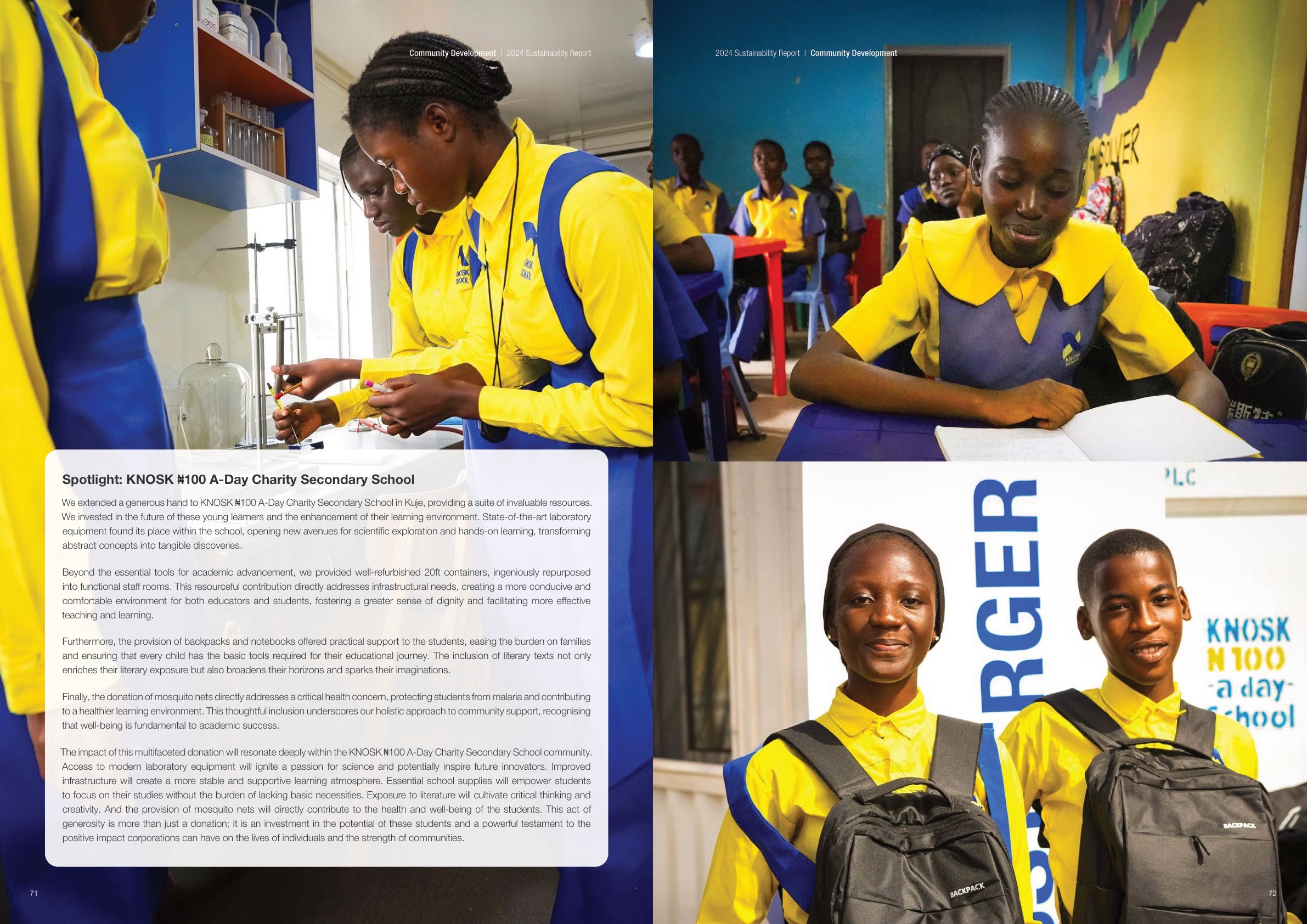 Julius Berger Sustainability Report 2024 page 038