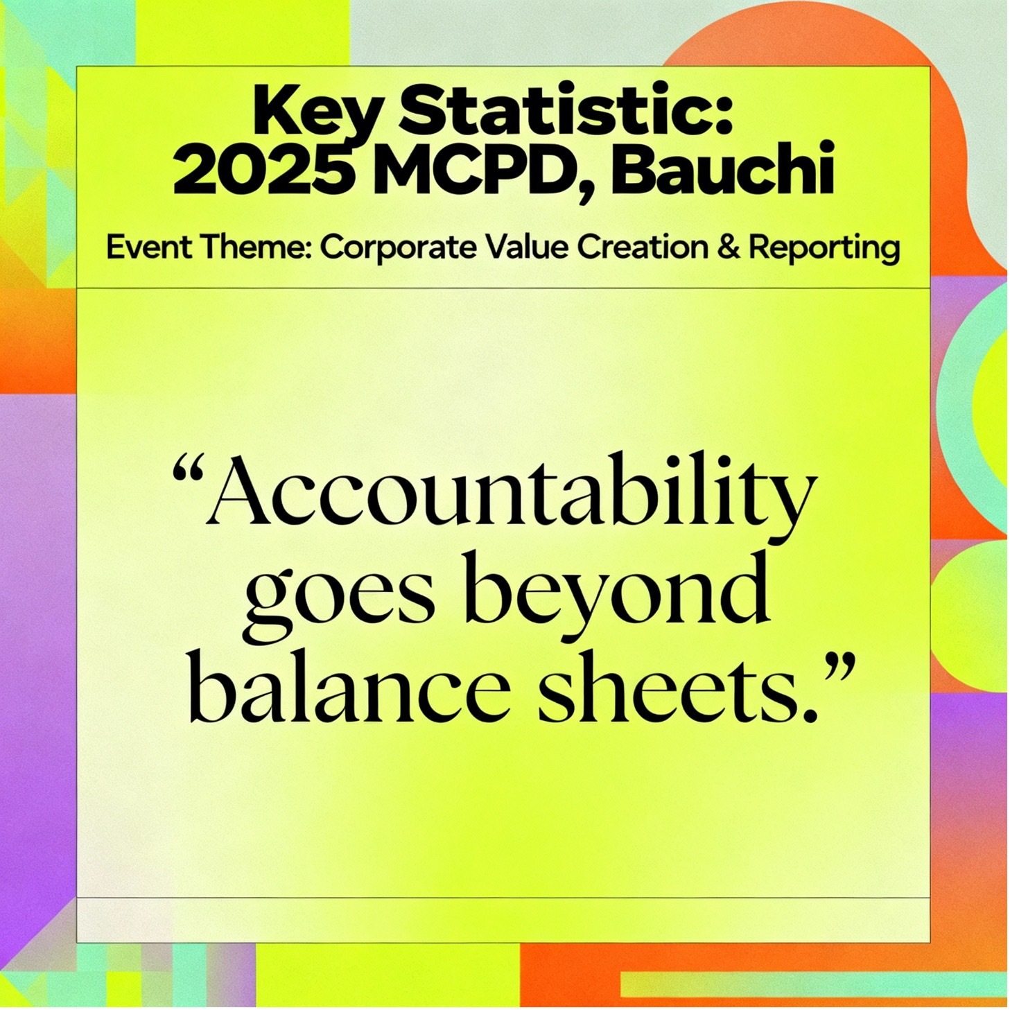 Key Statistic: 2025 MCPD, Bauchi