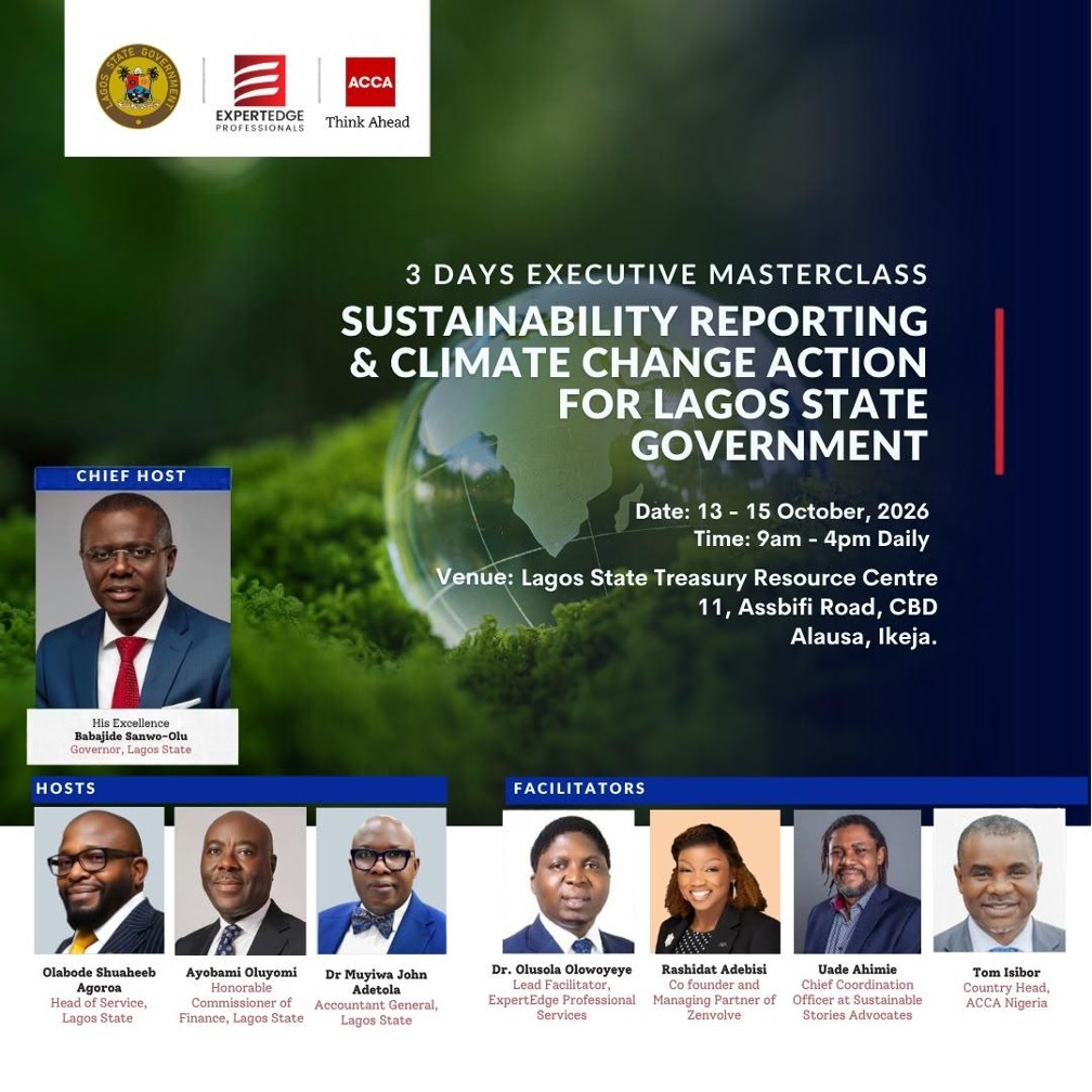 Lagos Builds Sustainability Reporting Capacity Through Climate Learning Across Ministries And Agencies
