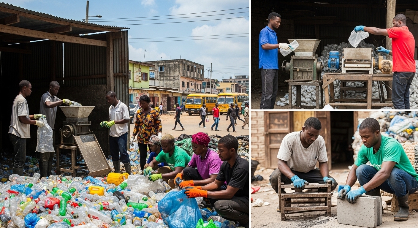 Lagos Turns Plastic Pollution Into $200M Circular Economy - 10,000 New Jobs Created