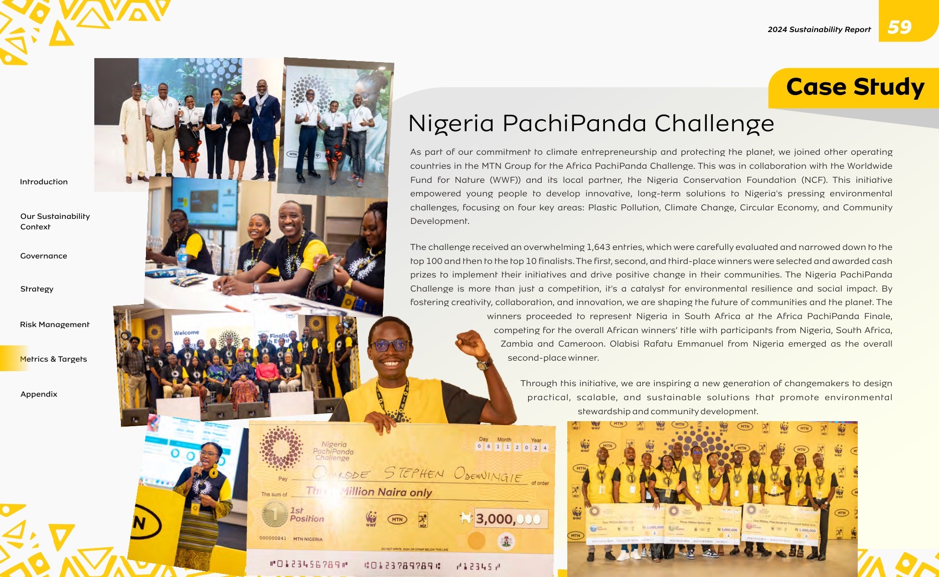 MTN N Igeria Sustainability Report 2024 page 059