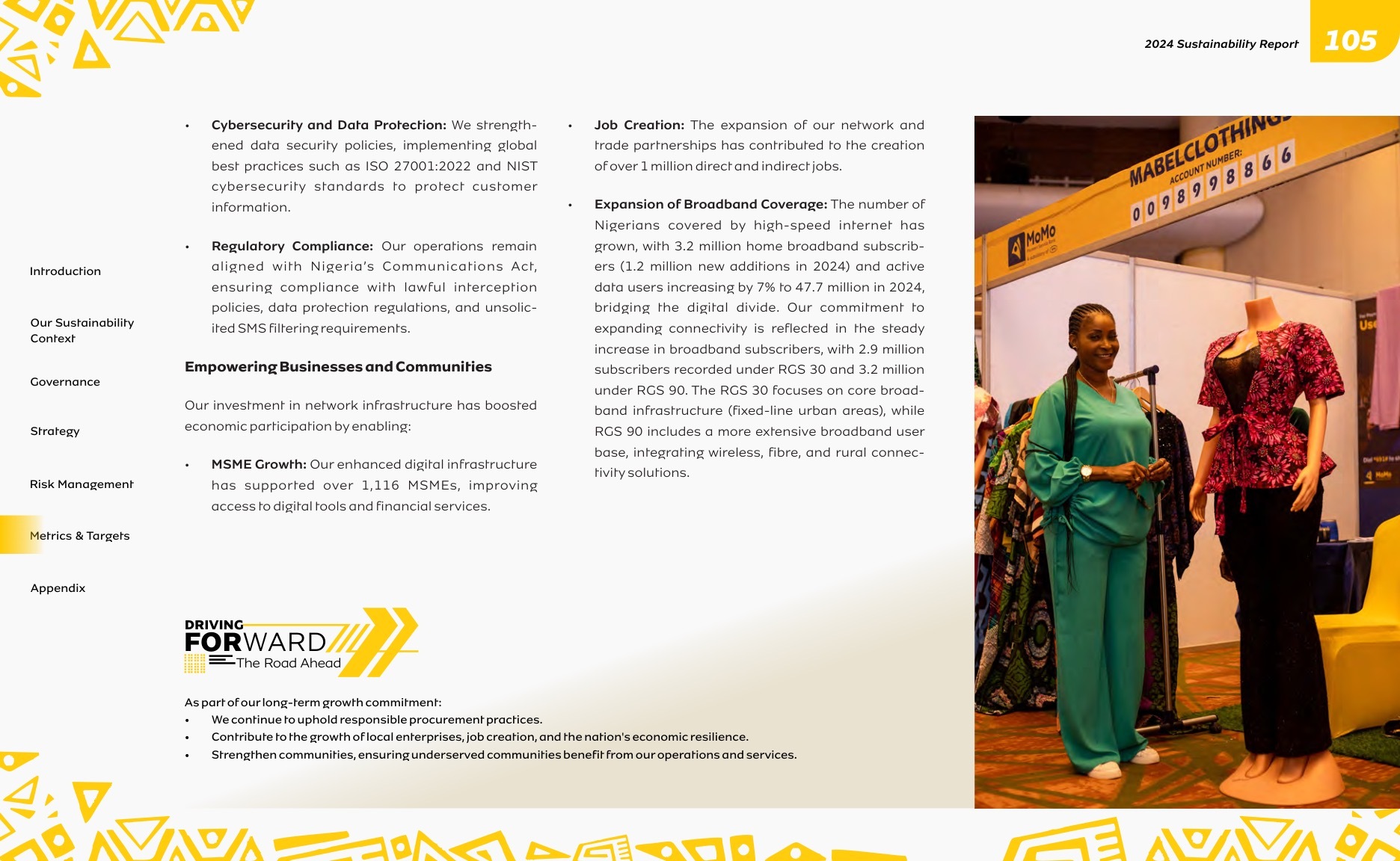 MTN N Igeria Sustainability Report 2024 page 105