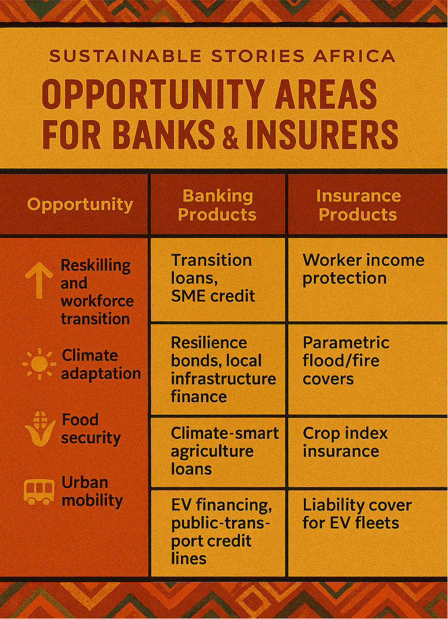 Infographic: Opportunity Areas for Banks & Insurers