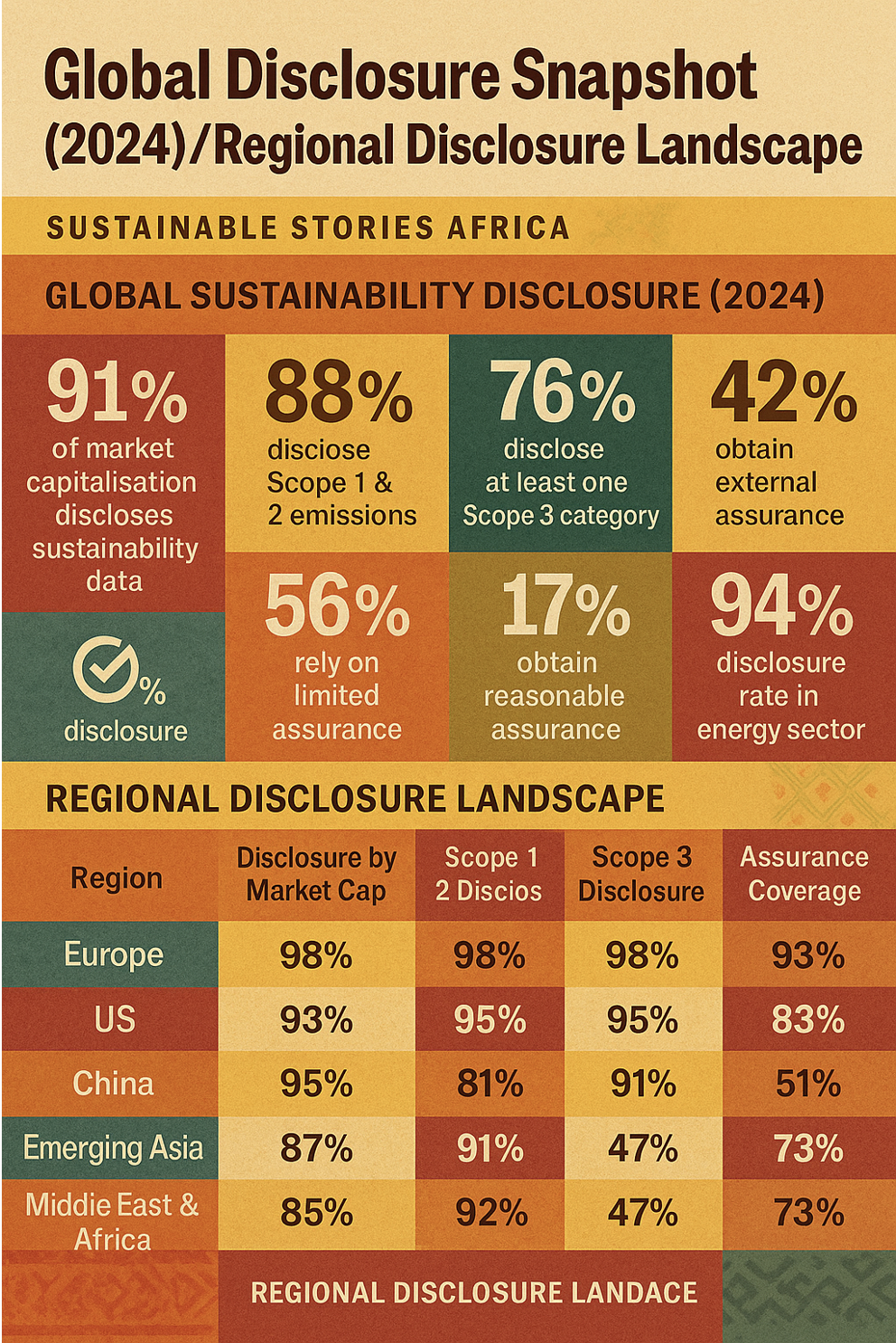Infographic: Regional Disclosure Landscape