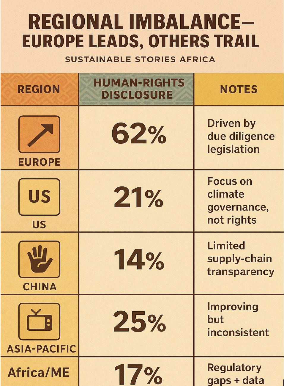 Infographic: Regional Imbalance – Europe Leads, Others Trail