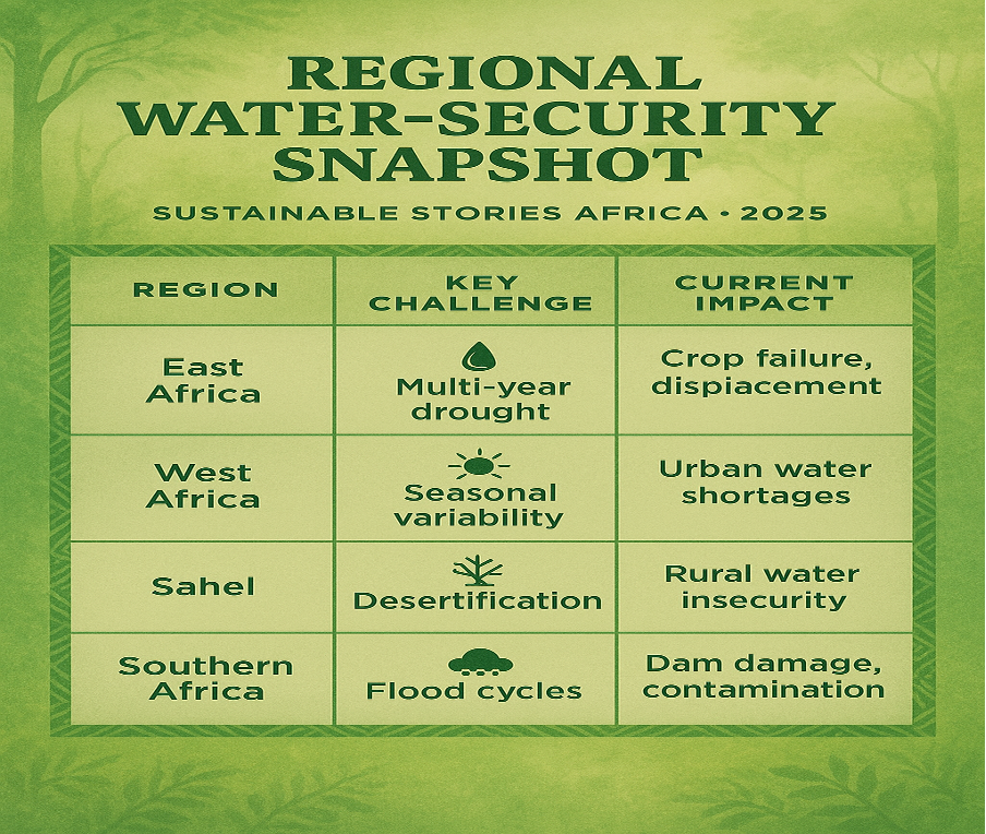 Infographic: Regional Water-Security Snapshot