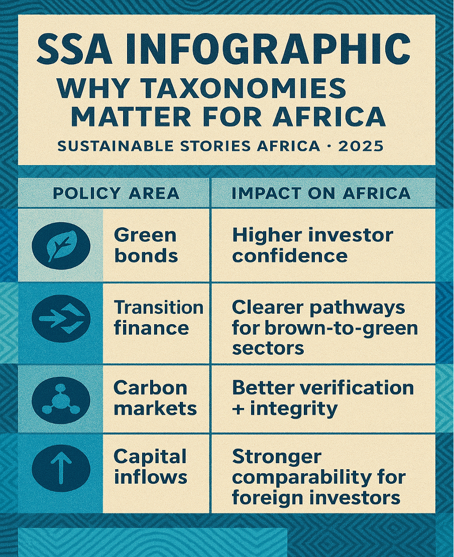 Infographic: SSA Infographic — Why Taxonomies Matter for Africa