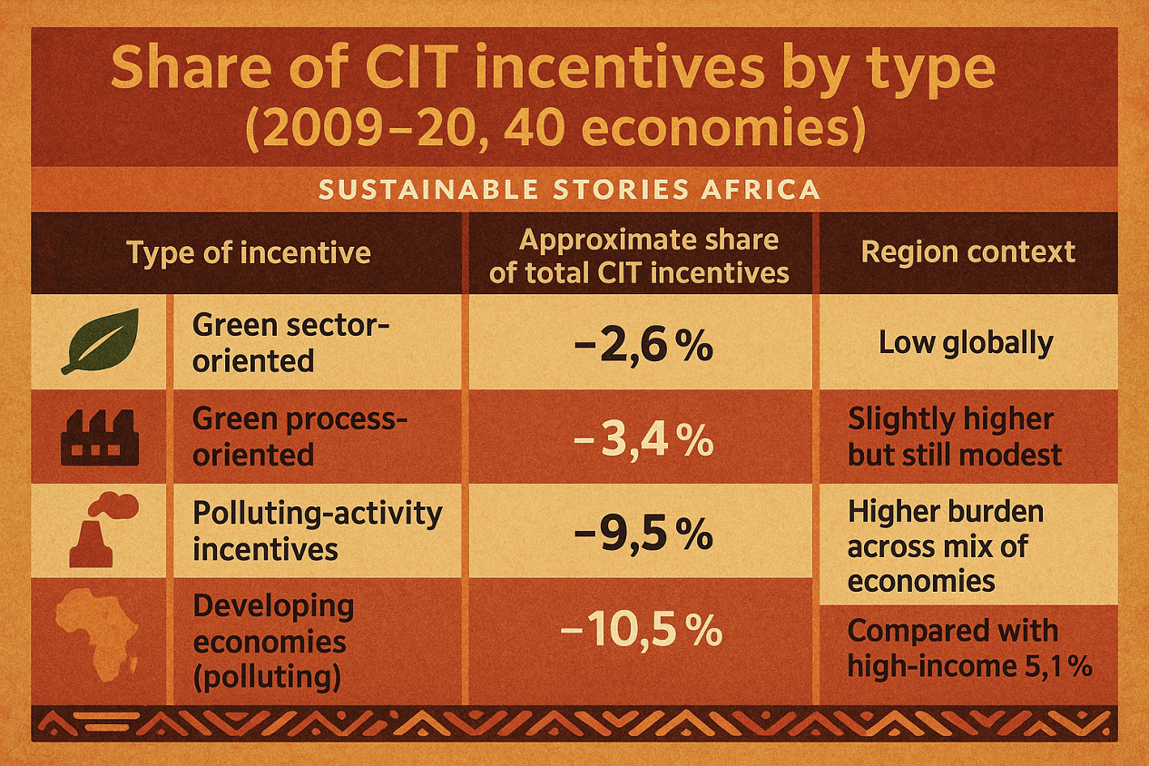 Infographic: Share of CIT incentives by type (2009-20, 40 economies)