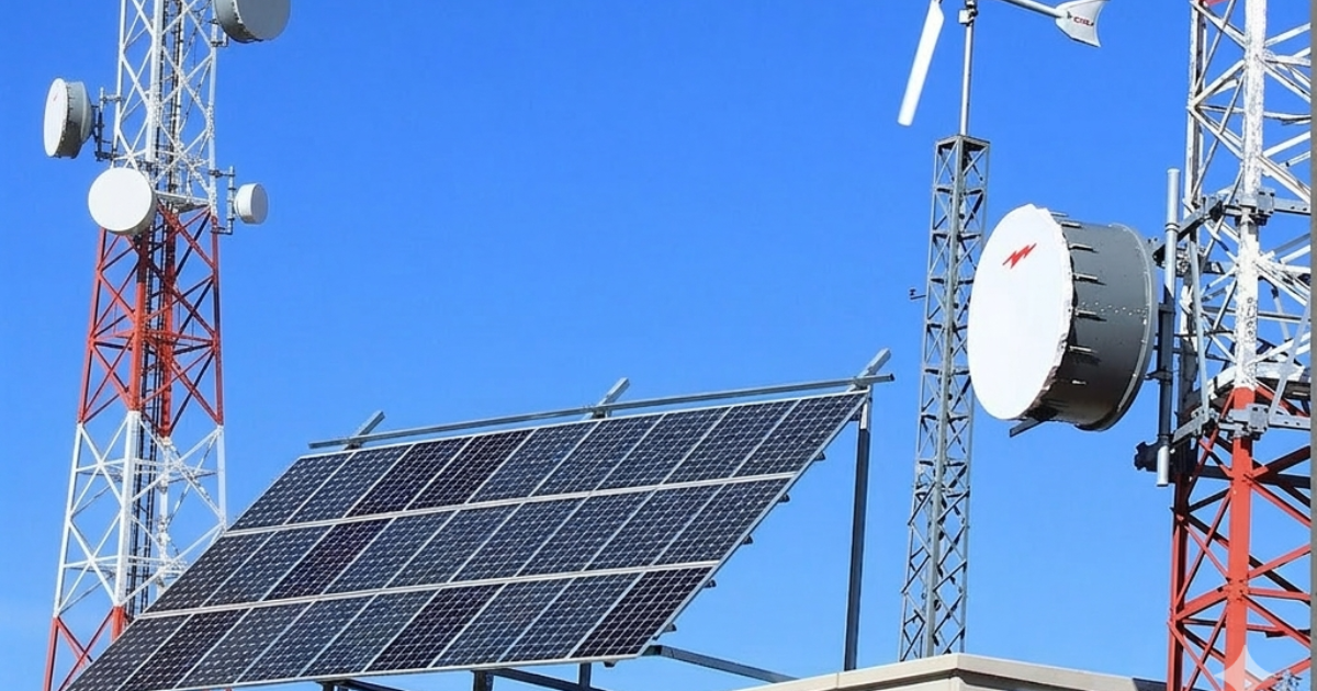 Solar Power Replaces Diesel Across Africa’s Telecom Towers, Driving Cost and Climate Gains