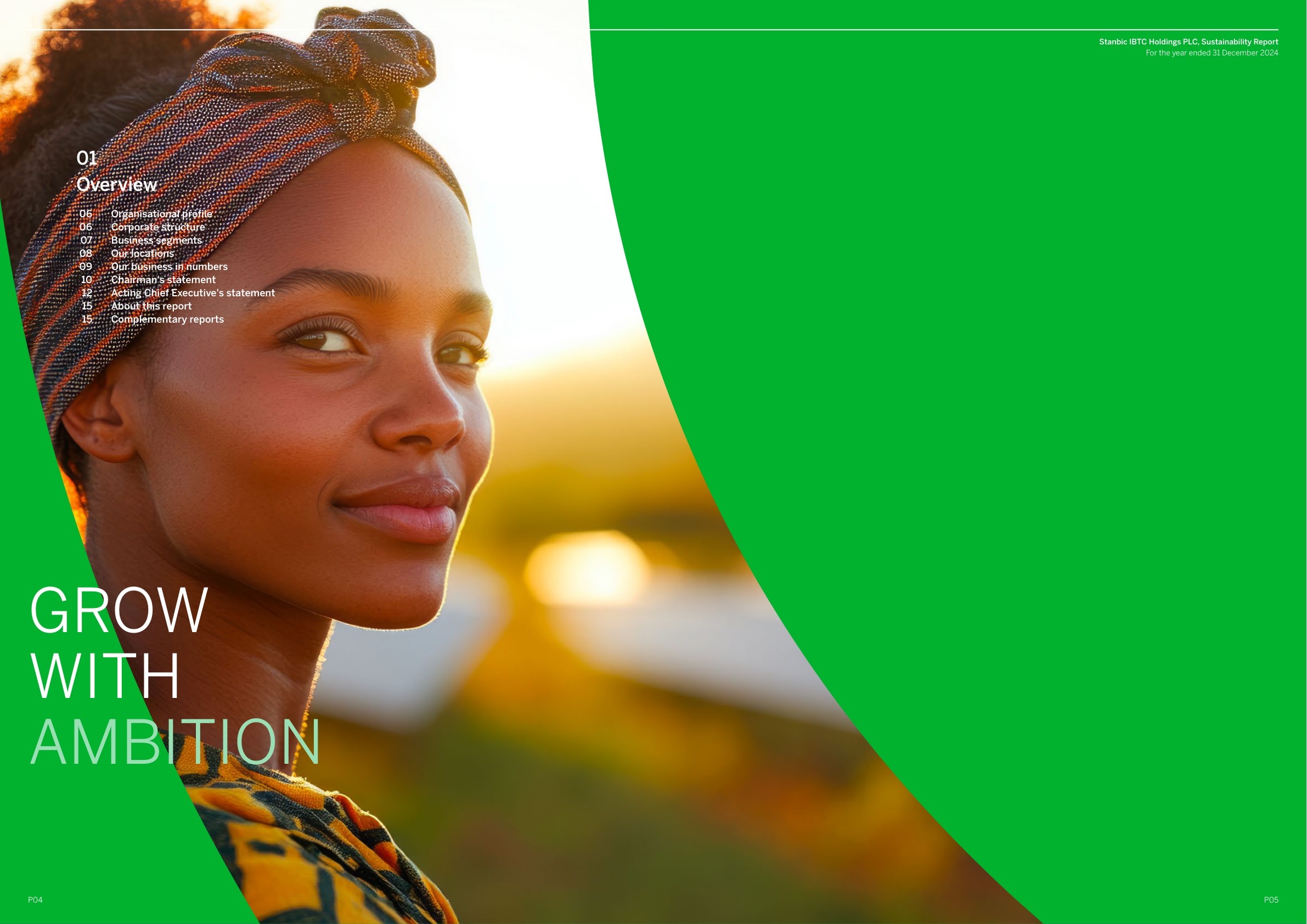 Stanbic IBTC Sustainability Report 2024 page 003