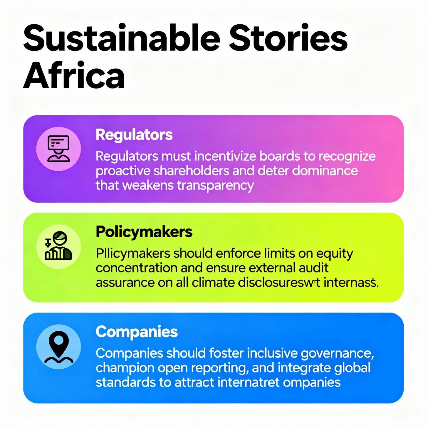 Infographic: Stronger Standards, Empowered Audits, Inclusive Governance
