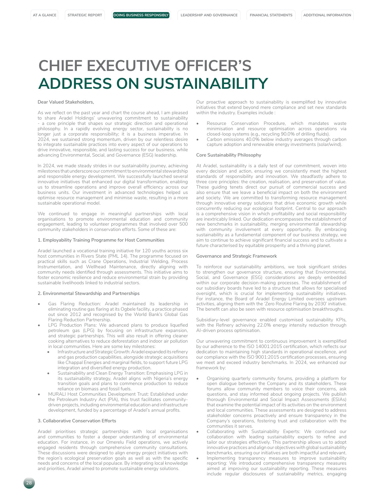 Sustainability Report 2024 page 002