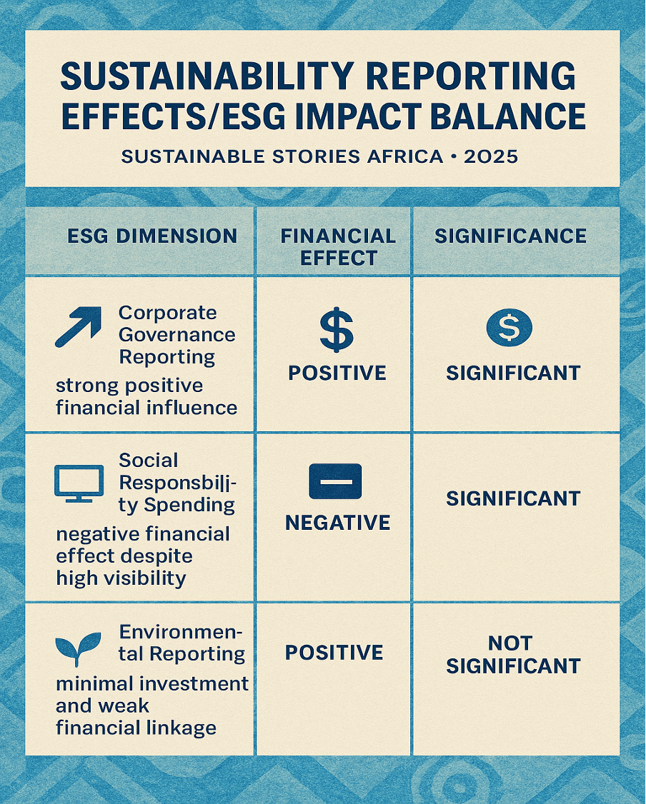 Infographic: Sustainability Reporting Effects