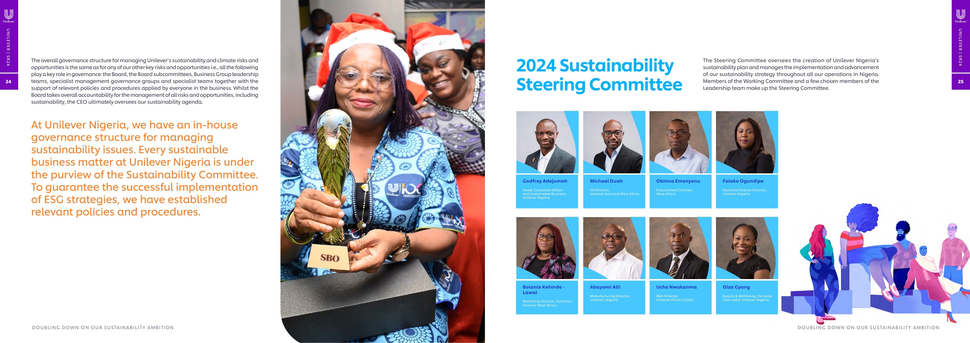 Unilever Sustainability Report 2024 page 014