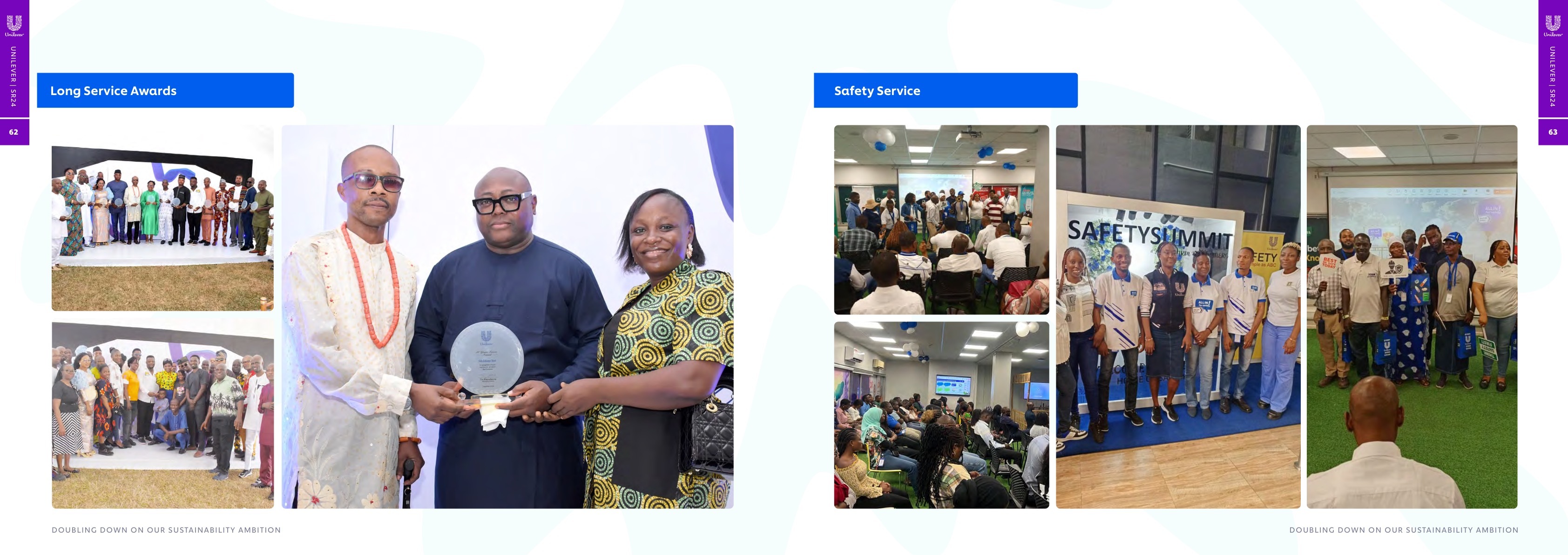 Unilever Sustainability Report 2024 page 033