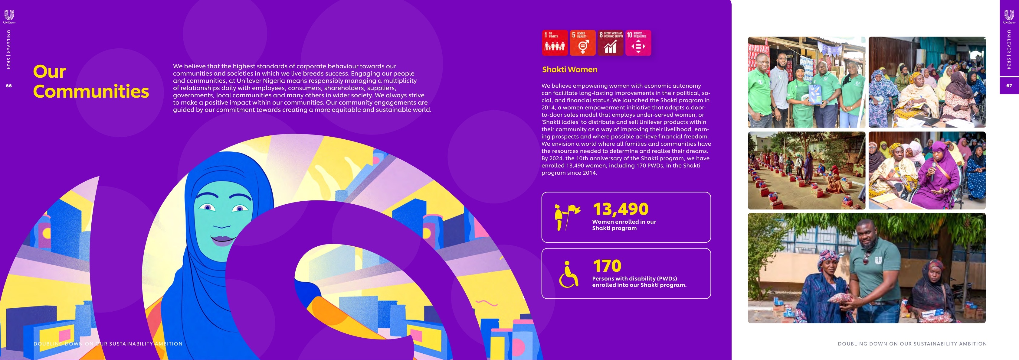 Unilever Sustainability Report 2024 page 035