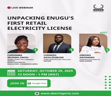 Unpacking Enugu's First Retail Electricity Licence Webinar Banner