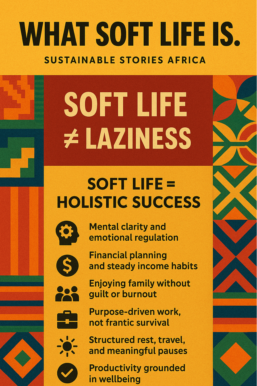 Infographic: Why ‘Soft Life’ Is Not Laziness