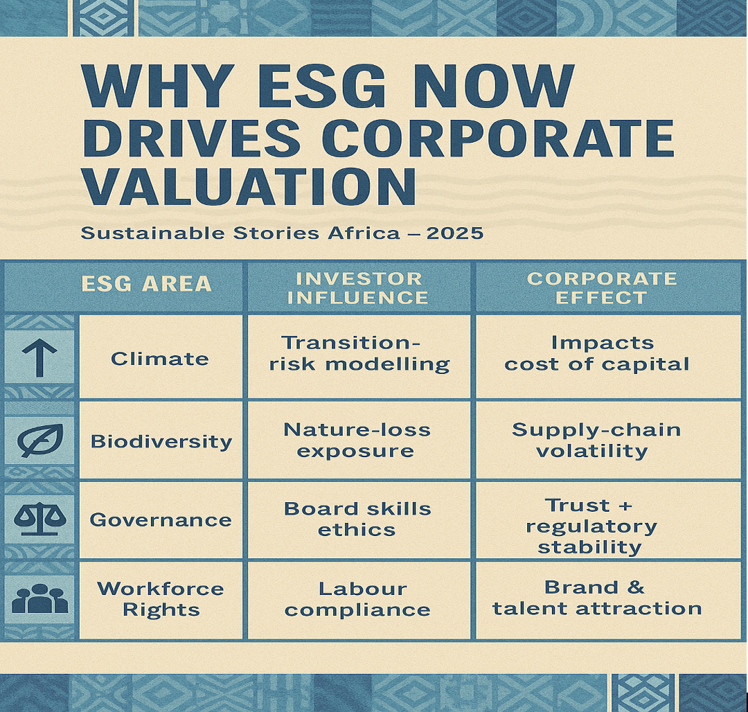 Infographic: Why ESG Now Drives Corporate Valuation