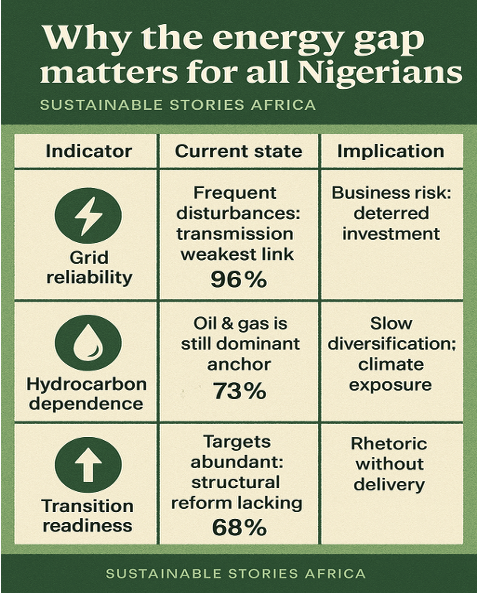 Infographic: Why the energy gap matters for all Nigerians