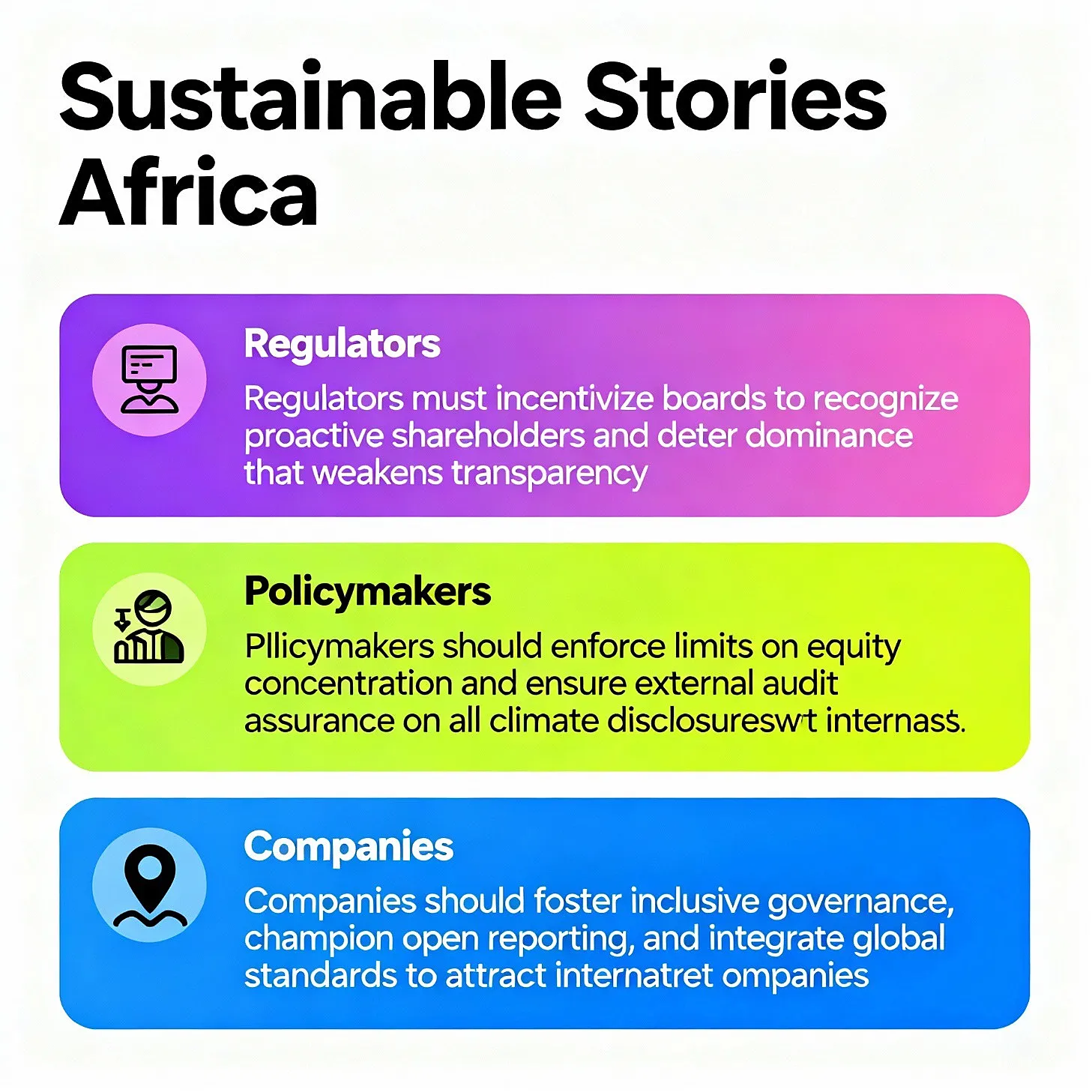 Infographic: Stronger Standards, Empowered Audits, Inclusive Governance