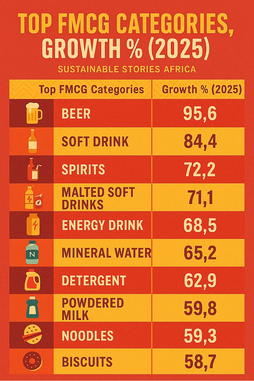 Infographic: Fastest-Growing FMCG Categories