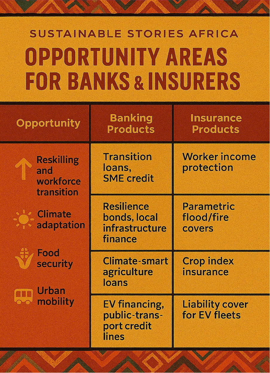 Infographic: Opportunity Areas for Banks & Insurers