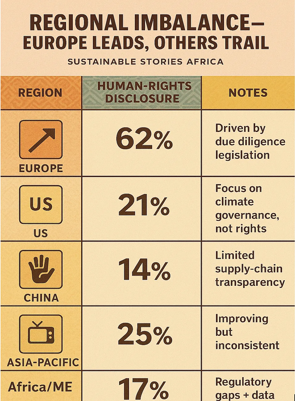 Infographic: Regional Imbalance – Europe Leads, Others Trail