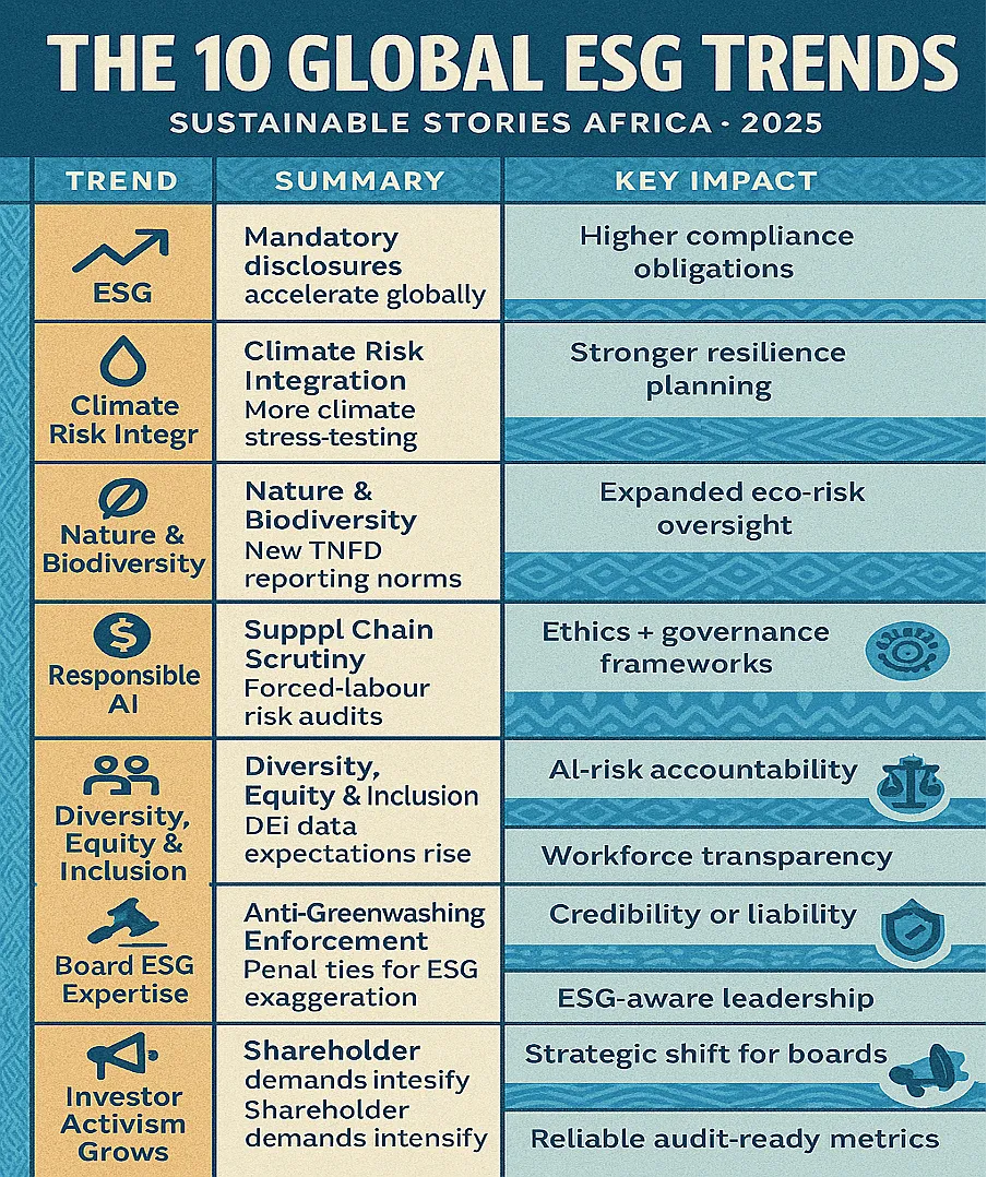 Infographic: The 10 Global ESG Trends