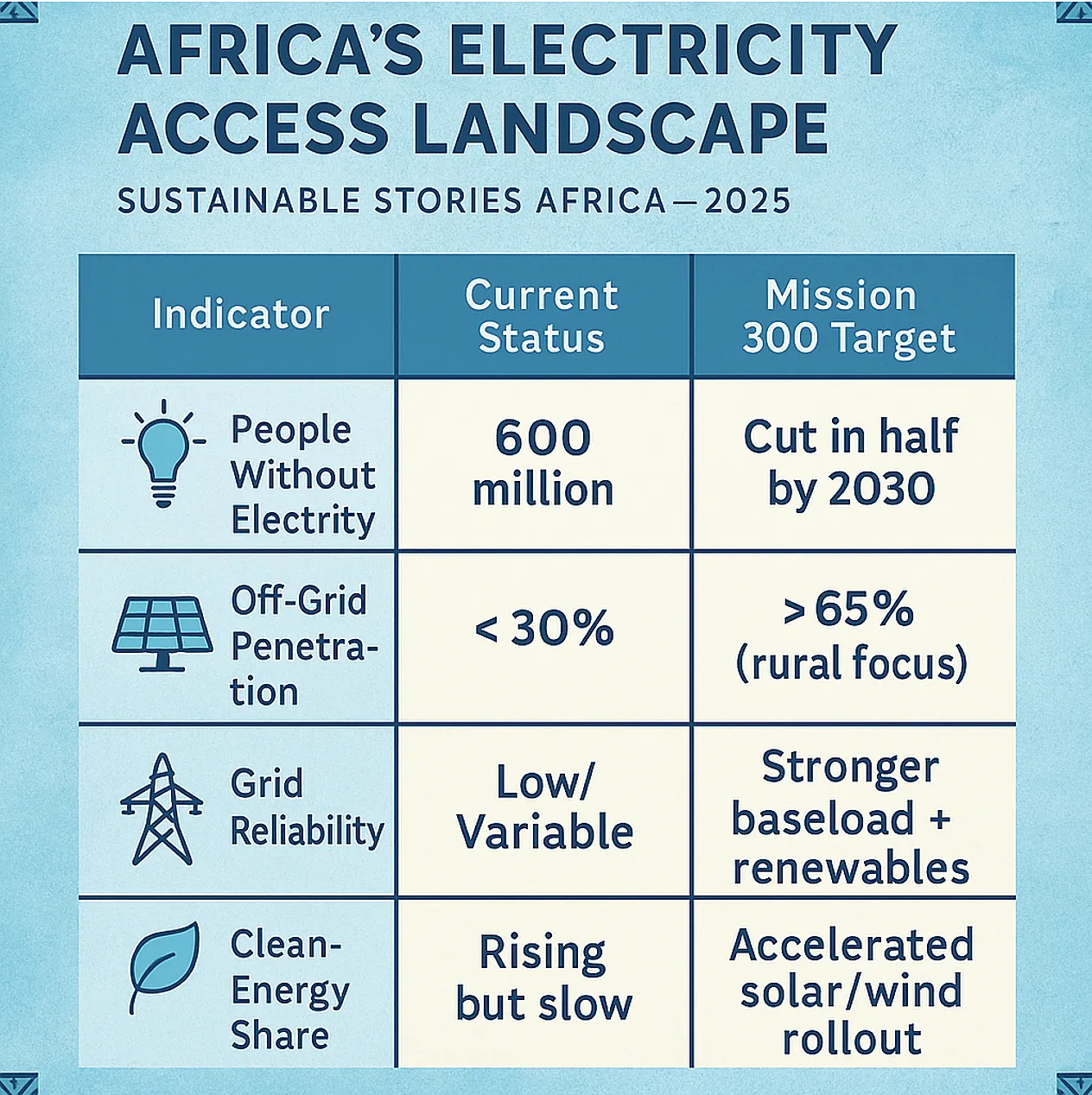 Infographic: Africa's Electricity Access Landscape
