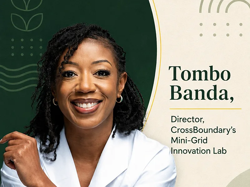 Meet Tombo Banda: The Malawian Engineer Powering Rural Africa's Energy Future, One Village Mini-Grid
