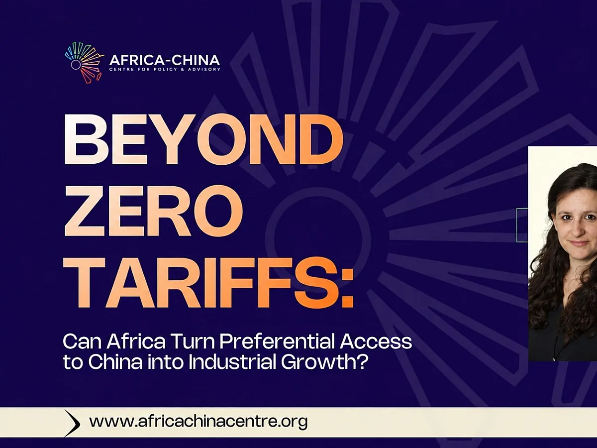 China's Zero Tariffs Test Africa's Ability To Build Competitive Industries At Scale