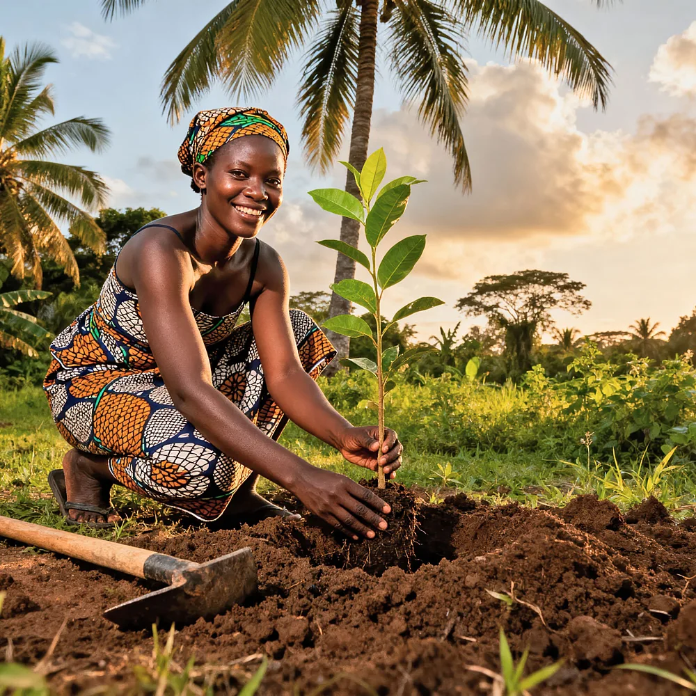 Nana Akosua Amara's Grandmother Transforms Ghana Village - Nature, Education, Governance Together