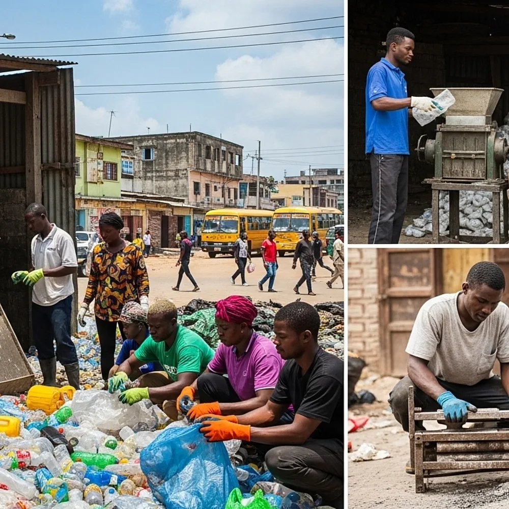 Lagos Turns Plastic Pollution Into $200M Circular Economy - 10,000 New Jobs Created