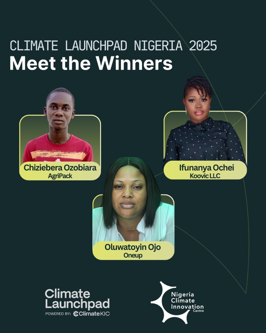Image of Winners of Climate Launchpad Nigeria 2025